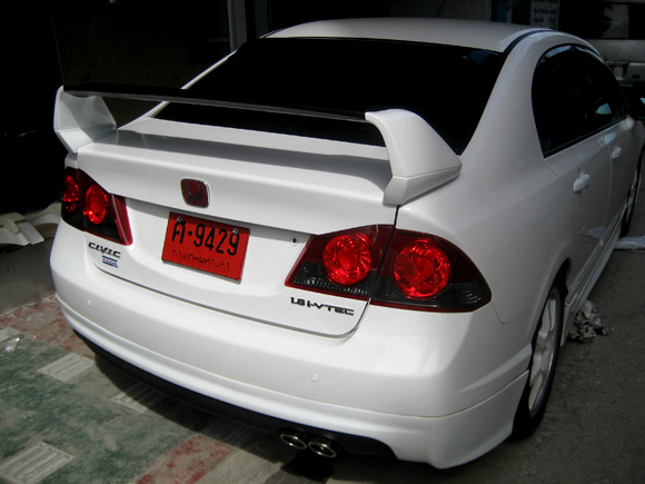 2006 Honda civic mugen spoiler #3